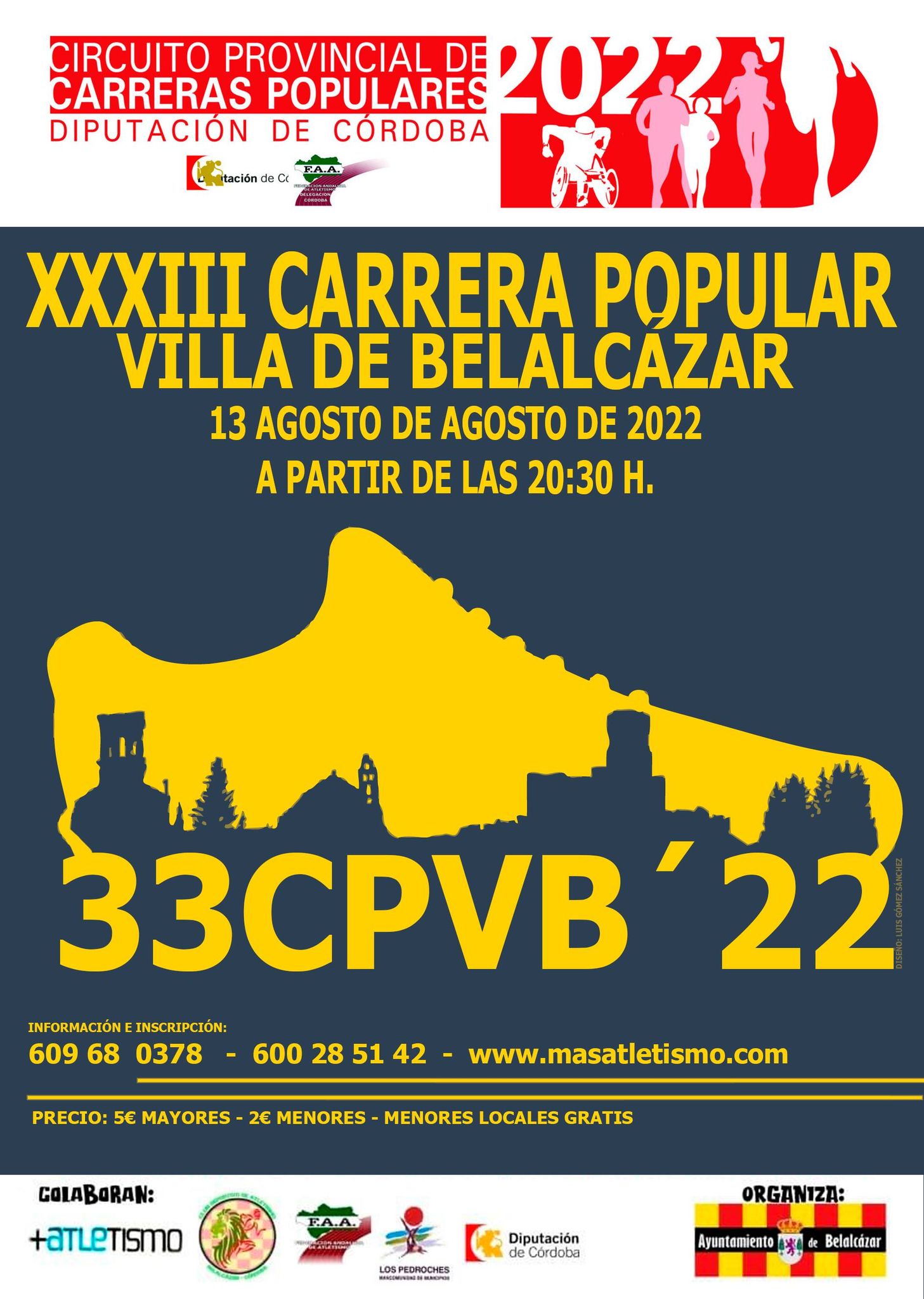 XXXIII CARRERA POPULAR VILLA DE BELALCÁZAR